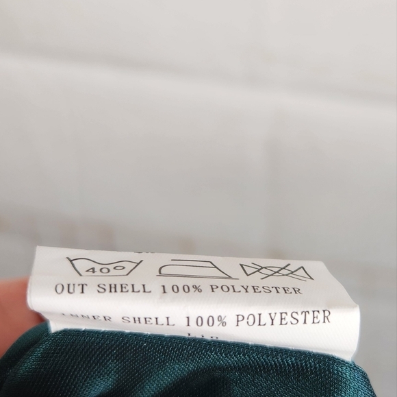 Revelry Skye Satin Bridesmaid Cowl Neck Maxi Dress Classic Emerald - 714 Size 2 - Picture 13 of 13